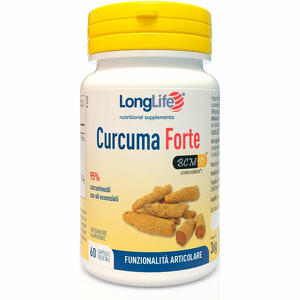 Long life - Longlife curcuma forte 60 capsule vegetali