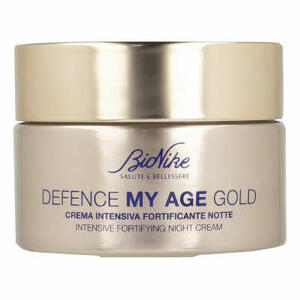 Bionike - Defence my age gold crema intensiva fortificante notte 50 ml