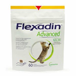 Flexadin advanced - Gatto tutte le taglie busta da 60 tavolette appetibili masticabili