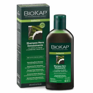 Biokap - Bellezza shampoo nero detossinante 200 ml biosline