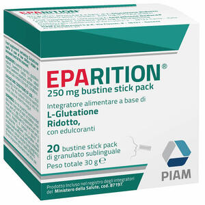 Piam farmaceutici - Eparition 20 bustine stick pack da 250 mg di granulato sublinguale