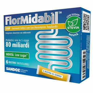 Flormidabil - Stop 6 bustine con stevia