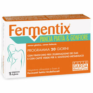 Fermentix - Pancia piatta e gonfiore 20 compresse