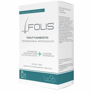 Folis - Trattamento 1 lozione 100 ml + 1 shampoo 200 ml