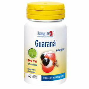 Long life - Longlife guarana' 60 capsule vegetali