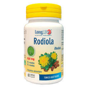 Long life - Longlife rodiola 60 capsule vegetali