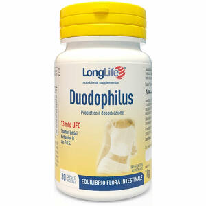 Long life - Longlife duodophilus 30 capsule vegetali