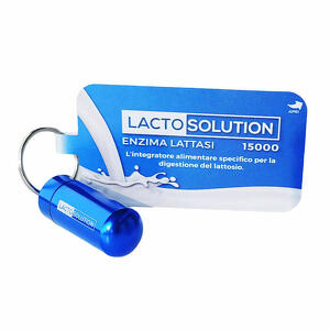 Enzima lattasi - Lactosolution 15000 15 compresse con portapillole