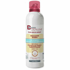 Dermovitamina - Calmilene olio secco spray idratazione intensa per pelle secca, molto secca e sensibile 200 ml