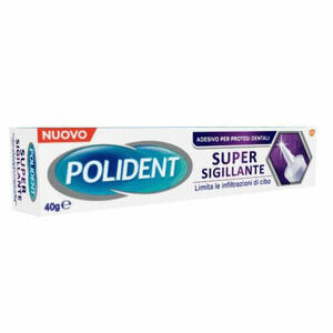 Polident - Super tenuta+sigillante adesivo protesi dentale 40 g