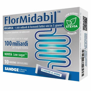 Flormidabil - Ricarica 10 bustine con stevia