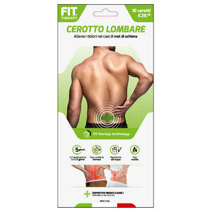 Fit therapy - Cerotto lombare 10 pezzi