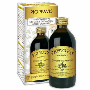 Giorgini - Pioppavis liquido analcolico 200 ml