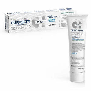 Curasept - Biosmalto mousse carie menta 50 ml