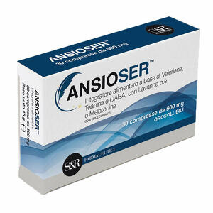 S&r farmaceutici - Ansioser 30 compresse orosolubili