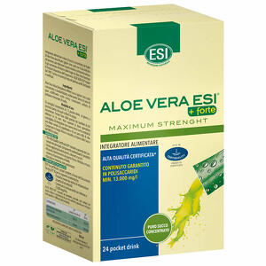 Esi - Aloe vera succo + forte 24 pocket drink