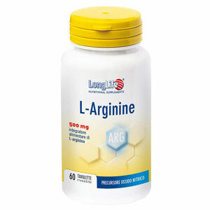 Long life - Longlife l-arginine 60 tavolette