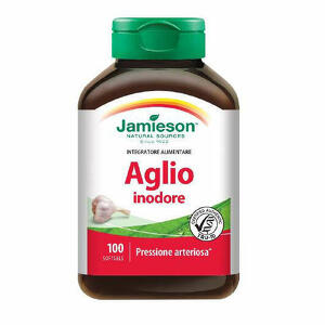 Biovita - Jamieson aglio inodore 100 softgel