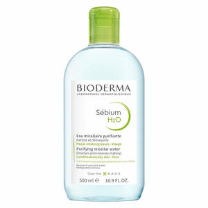 Bioderma - Sebium h2o acqua micellare detergente purificante 500 ml