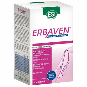 Esi erbaven pocket drink - Esi erbaven 16 pocket drink x 20 ml gusto limone