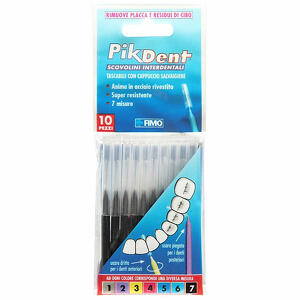 Fimo - Pikdent stuzzicolino 7 nero 10 pezzi