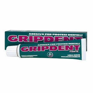 Gripdent - Forte adesivo per protesi dentaria 40 g