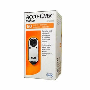 Accu-chek - Strisce misurazione glicemia  mobile 50 test mic 2