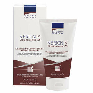 Ciclopiroxolamina 1,5% - Kerion k shampoo antiforfora new formula 125 ml