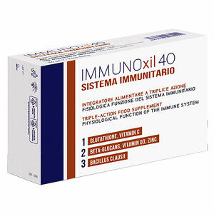 Schwabe pharma italia - Immunoxil 40 sistema immunitario 40 compresse masticabili