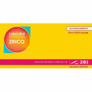 Labcatal - Nutrition zinco 28 fiale da 2 ml