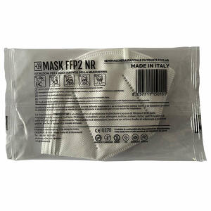 Italhealth - Mascherina +39mask ffp2 bianco 15 pezzi