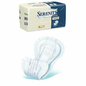 Serenity - Pannolone per incontinenza  classic sagomato plus tessuto non tessuto 30 pezzi