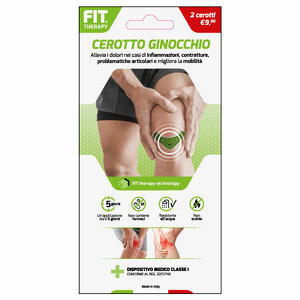 Fit therapy - Cerotto ginocchio 2 pezzi