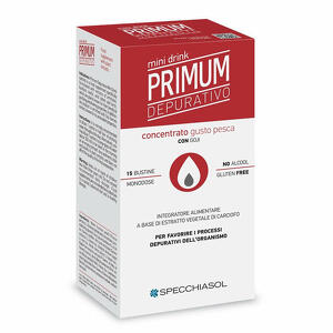 Primum - Depurativo minidrink pesca 15 stick da 10 ml