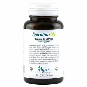 Capsule da 500 mg - Spirulina bio 100 capsule