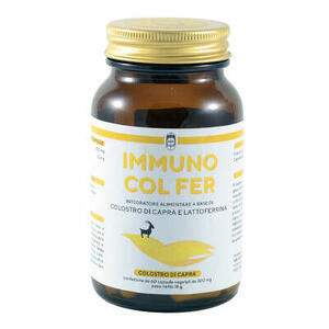 Punto salute e benessere di s. - Immuno col fer colostro di capra 60 capsule vegetali