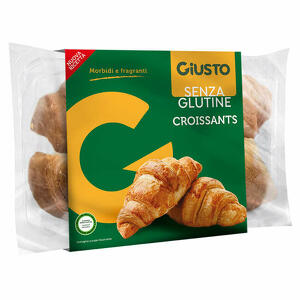 Giusto - Senza glutine croissant 4 pezzi da 80 g