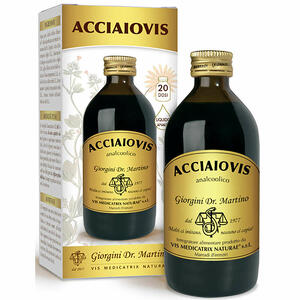 Giorgini - Acciaiovis 200 ml liquido analcolico