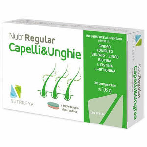 Nutrileya - Nutriregular capelli & unghie 30 compresse