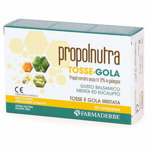 Tosse-gola - Propolnutra tosse gola 20 compresse masticabili