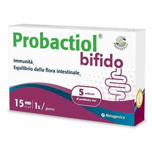 Metagenics - Probactiol bifido 15 capsule ita