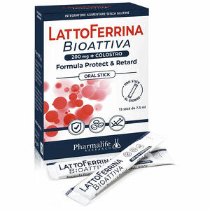 Pharmalife research - Lattoferrina bioattiva 15 stick 7,5 ml