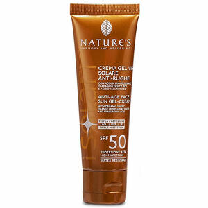 Nature's - I solari crema gel viso antirughe spf50 50 ml