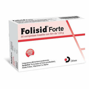Difass - Folisid forte 30 compresse 3,9 g