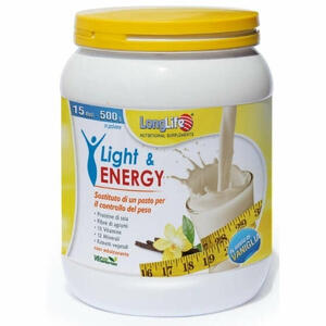 Long life - Longlife light & energy vaniglia 500 g