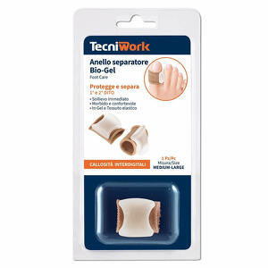 Tecniwork - Bio-gel anello separatore per alluce m/l 1 pezzo