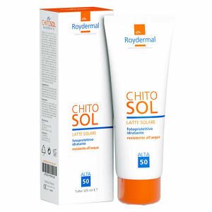 Roydermal - Chitosol latte solare fp 50 125 ml