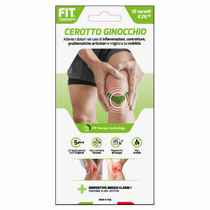 Fit therapy - Cerotto ginocchio 10 pezzi