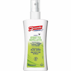 Zanzarella - Lozione insetto repellente con aloe 100 ml