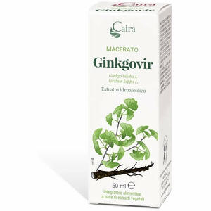 Macerato ginkgovirginkgo biloba l. arctium lappa l. - Caira ginkgovir macerato idroalcolico gocce 50 ml